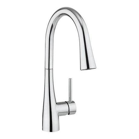 Crosswater Kitchen Tap Crosswater Cook Side Lever Kitchen Mixer Tap with Concealed Dual Function Spray