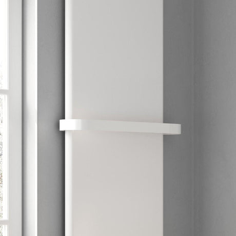 Reina Radiator Towel Hanger 440mm / White Reina Borda Attachable Towel Bar