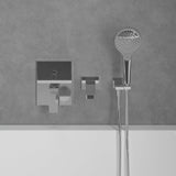 Villeroy & Boch Concealed Shower Valve Villeroy & Boch Architectura Concealed 2-Outlet Single Lever Trim Set