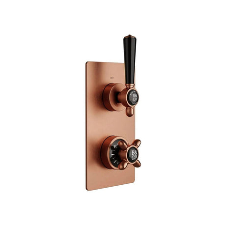 Booth & Co. Axbridge 2 Outlet, 2 Handle Concealed Thermostatic Shower Valve