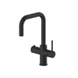 Aquarius Instant Hot Water Tap Matt Black Aquarius TrueCook Square 4-in-1 Instant Hot Water Kitchen Tap with Square Spout