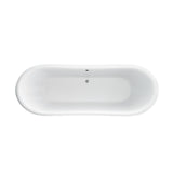 Burlington Admiral Oval Freestanding Bath - 1800 x 885mm