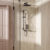 Crosswater Grab Rail/Bar Crosswater Handset Holder Attachment for Angled Grab Bar