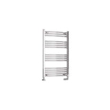 Eastbrook Wendover Curved Vertical Heated Towel Rail in Chrome