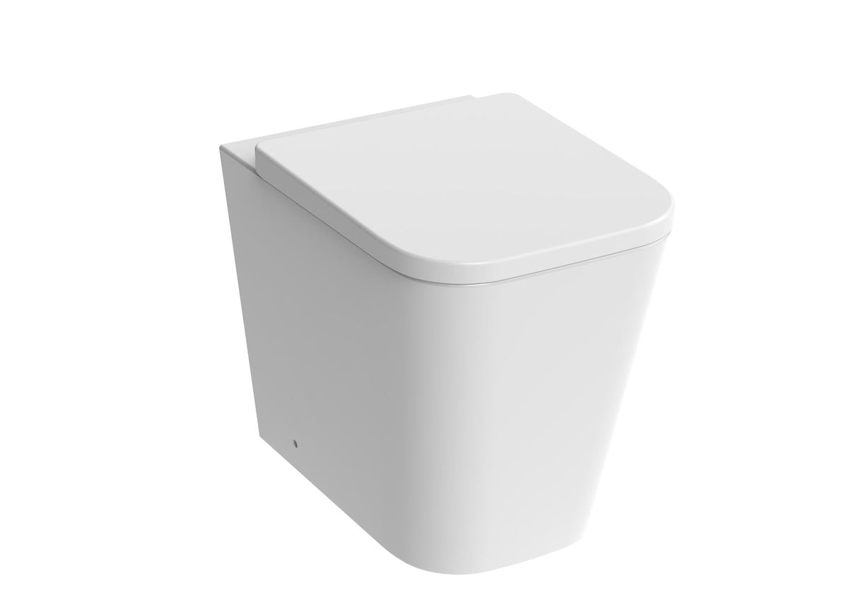 Saneux Back To Wall Toilet Saneux Matteo Back to Wall Rimless Toilet with Soft Close Seat