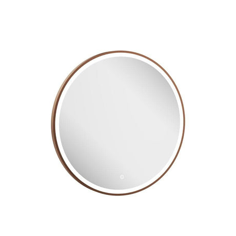 Crosswater Illuminated Mirror Crosswater Infinity Round Framed LED Illuminated Mirror