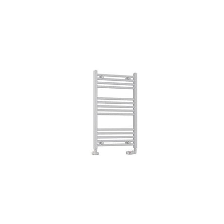 Eastbrook Ladder Rail Eastbrook Wendover Straight Vertical Heated Towel Rail - 800 x 500mm in Gloss White