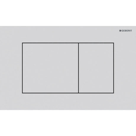 Geberit Flush Plate Matt White Geberit Sigma Square Stainless Steel Flush Plate