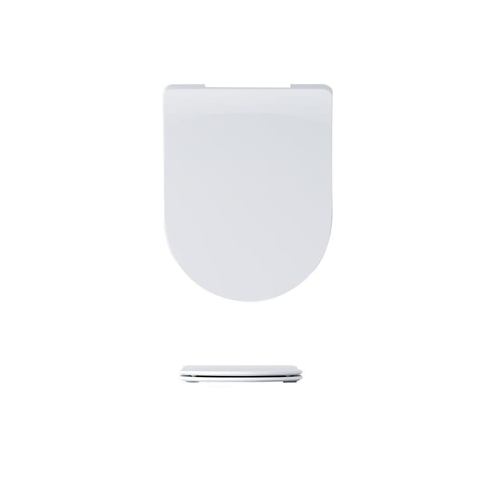 Imex Toilet Seat Imex Arco Slimline Contour Soft close, Quick Release Duraplast Seat in White