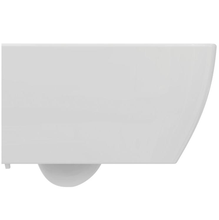 Ideal Standard Wall Hung Toilet Ideal Standard i.life O Wall Hung Rimless Toilet with HydroTwist Flush and Soft Close Seat