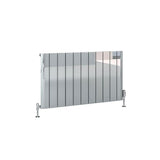 Eastbrook Panel Radiator Eastbrook Peretti Straight Horizontal Aluminum Radiator in Polished Aluminum