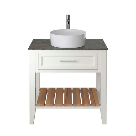 Heritage Floor Standing Vanity Unit Chantilly / 800mm - 1 Drawer Heritage Broughton Washstand with Laminate Worktop