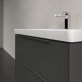 Villeroy & Boch Wall Mounted Vanity Unit Villeroy & Boch Subway 3.0 Wall Hung 800mm Two Drawer Vanity Unit with Basin