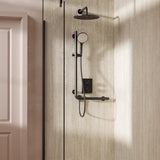 Crosswater Grab Rail/Bar Crosswater Handset Holder Attachment for Angled Grab Bar