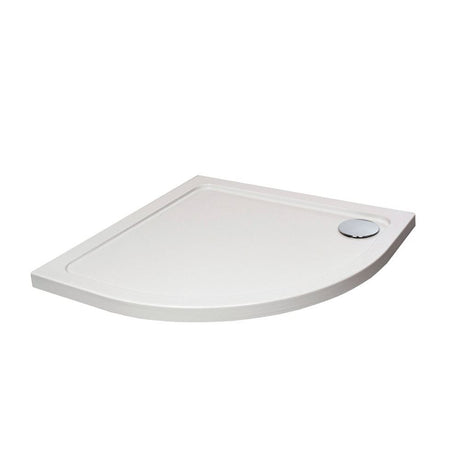 Aquarius Quadrant Shower Tray 1000x1000mm Aquarius Urbano Quadrant 45mm Stone Resin Shower Tray in White