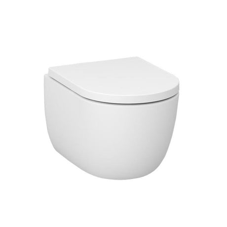 Imex Wall Hung Toilet Imex Luna Rimless, Short Projection, UltraVortex Wall Hung Toilet with Soft Close Seat
