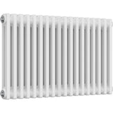 Aquarius Bathrooms Column Radiator Aquarius Foundry Horizontal 2 Column Radiator in White