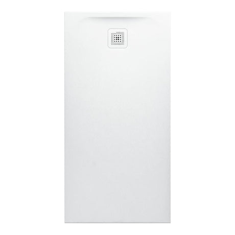 Laufen 1400 x 700mm / Drain on Short Side Laufen Marbond PRO Rectangular Tray with Waste in White