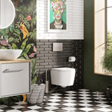 Crosswater Toilet Brush Holder Crosswater Union Toilet Brush Holder in Chrome