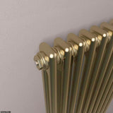 Eastbrook Column Radiator Eastbrook Rivassa Traditional 2 Column Radiator in Bronze Effect
