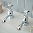 Vado Pillar Basin Tap Chrome Booth & Co. Axbridge Basin Pillar Taps (Pair)