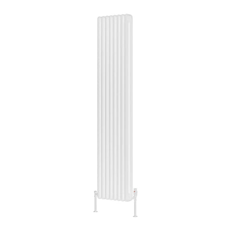 Reina Column Radiator 1800 X 375mm / White Reina Hedingham Vertical Traditional Column Radiator