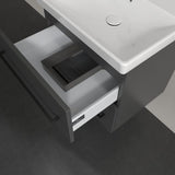 Villeroy & Boch Wall Mounted Vanity Unit Villeroy & Boch Avento Wall Hung Vanity Unit 580mm Two Drawers with Basin