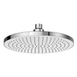 Roca Fixed Shower Head Chrome Roca Rainsense Stainless Steel Round 230mm Ceiling Shower Head