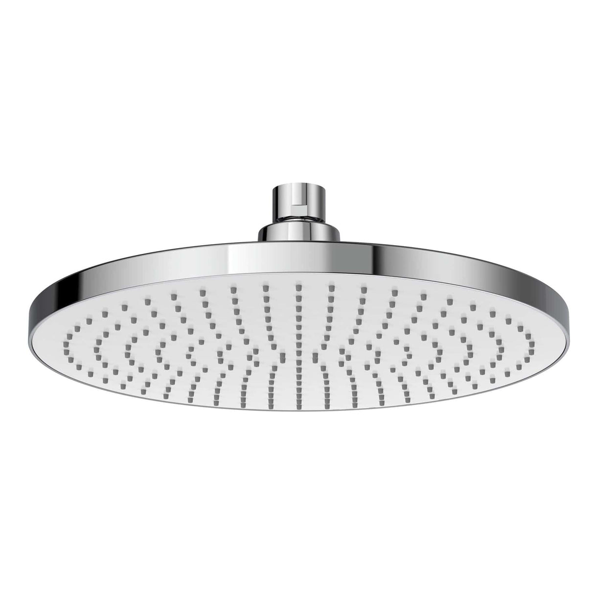 Roca Fixed Shower Head Chrome Roca Rainsense Stainless Steel Round 230mm Ceiling Shower Head