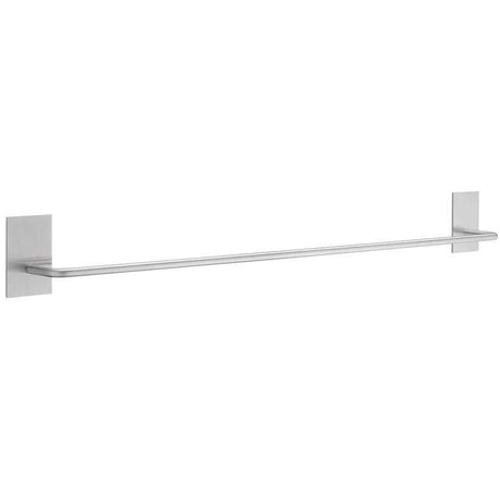 Smedbo Towel Rails and Rings Brushed Stainless Steel Smedbo Beslagsboden Square Self-Adhesive Towel Rail