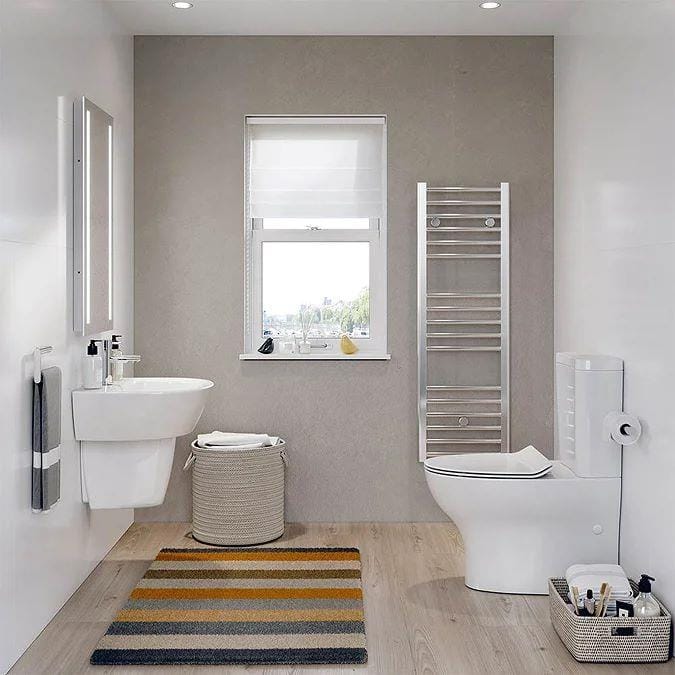 Crosswater Kai Compact Close Coupled Toilet with Soft Close Seat