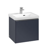 Villeroy & Boch Wall Mounted Vanity Unit Villeroy & Boch Subway 3.0 Wall Hung 500mm One Drawer Vanity Unit with Basin