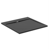 Ideal Standard Rectangle Shower Tray Ideal Standard Ultra Flat S i.life Shower Tray in Jet Black