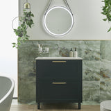 Heritage Floor Standing Vanity Unit Heritage Lynton 800mm Floor Standing Unit with Basin
