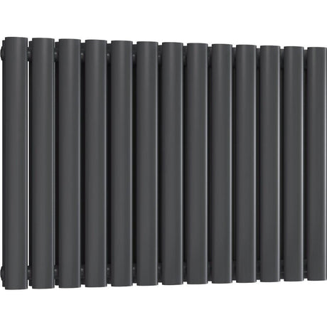 Aquarius Bathrooms Column Radiator 600 x780mm / Anthracite Aquarius Athens Horizontal Double Column Radiator