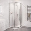 Eastbrook Quadrant Shower Enclosure Chrome / 800 x 800mm Eastbrook Vantage 2000 Quadrant Shower Enclosure