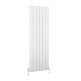 Eastbrook Panel Radiator Eastbrook Charlton Vertical Aluminium Designer Radiator in Matt White