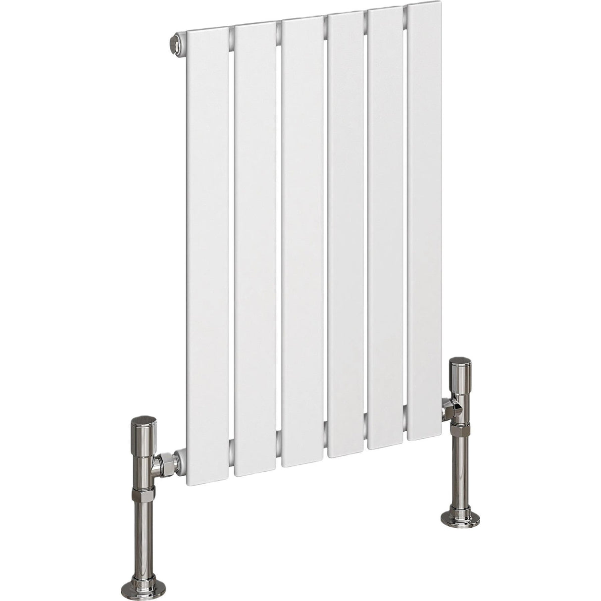 Aquarius Bathrooms Panel Radiator 600 x420mm / White Aquarius Flat Panel Single Horizontal Radiator