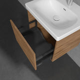 Villeroy & Boch Wall Mounted Vanity Unit Villeroy & Boch Skyla Wall Mounted 500mm One Drawer Vanity Unit with Basin