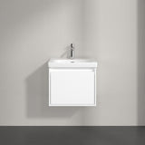 Villeroy & Boch Wall Mounted Vanity Unit Villeroy & Boch Skyla Wall Mounted 500mm One Drawer Vanity Unit with Basin