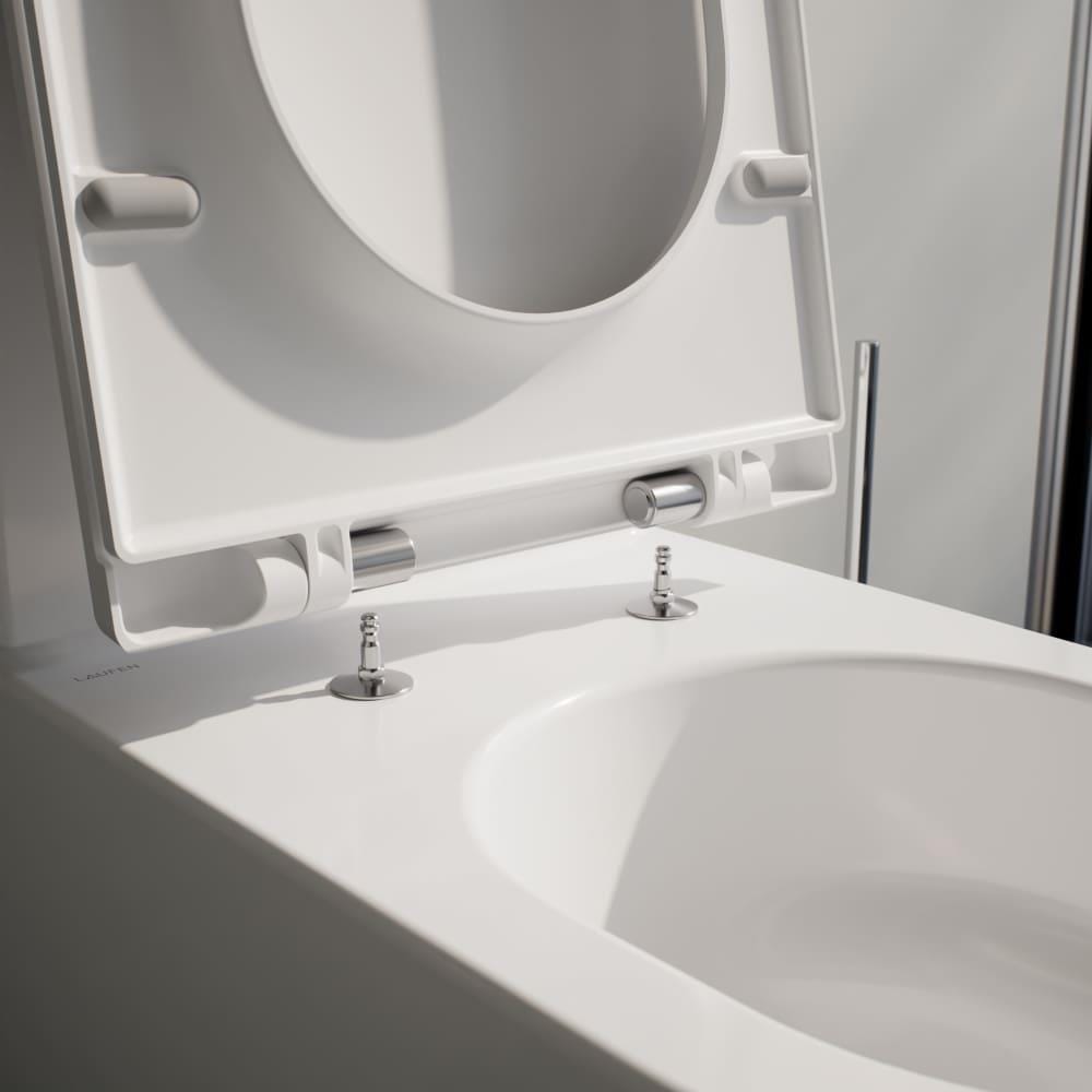 Laufen Toilet Seat Laufen Pro Slimline Soft Close, Quick Release Toilet Seat
