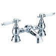 Heritage Bath Mixer Heritage Glastonbury Bath Filler Tap in Chrome