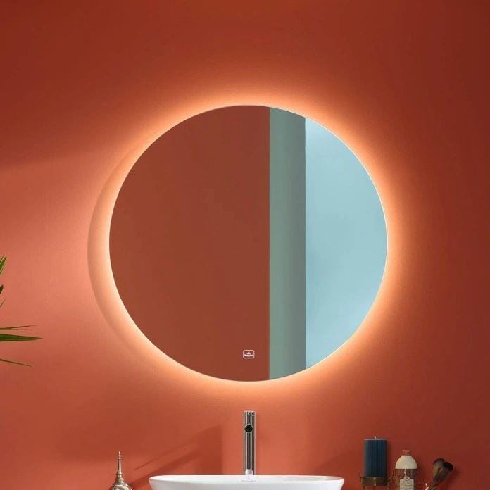 Villeroy & Boch Illuminated Mirror 850mm Villeroy & Boch More to See Lite LED Illuminated Round Mirror
