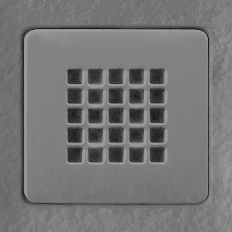 Tissino Grey Slate Tissino Giorgio2 Coloured Grate for Shower Waste