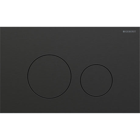 Geberit Flush Plate Black Chrome Geberit Sigma Round Stainless Steel Flush Plate