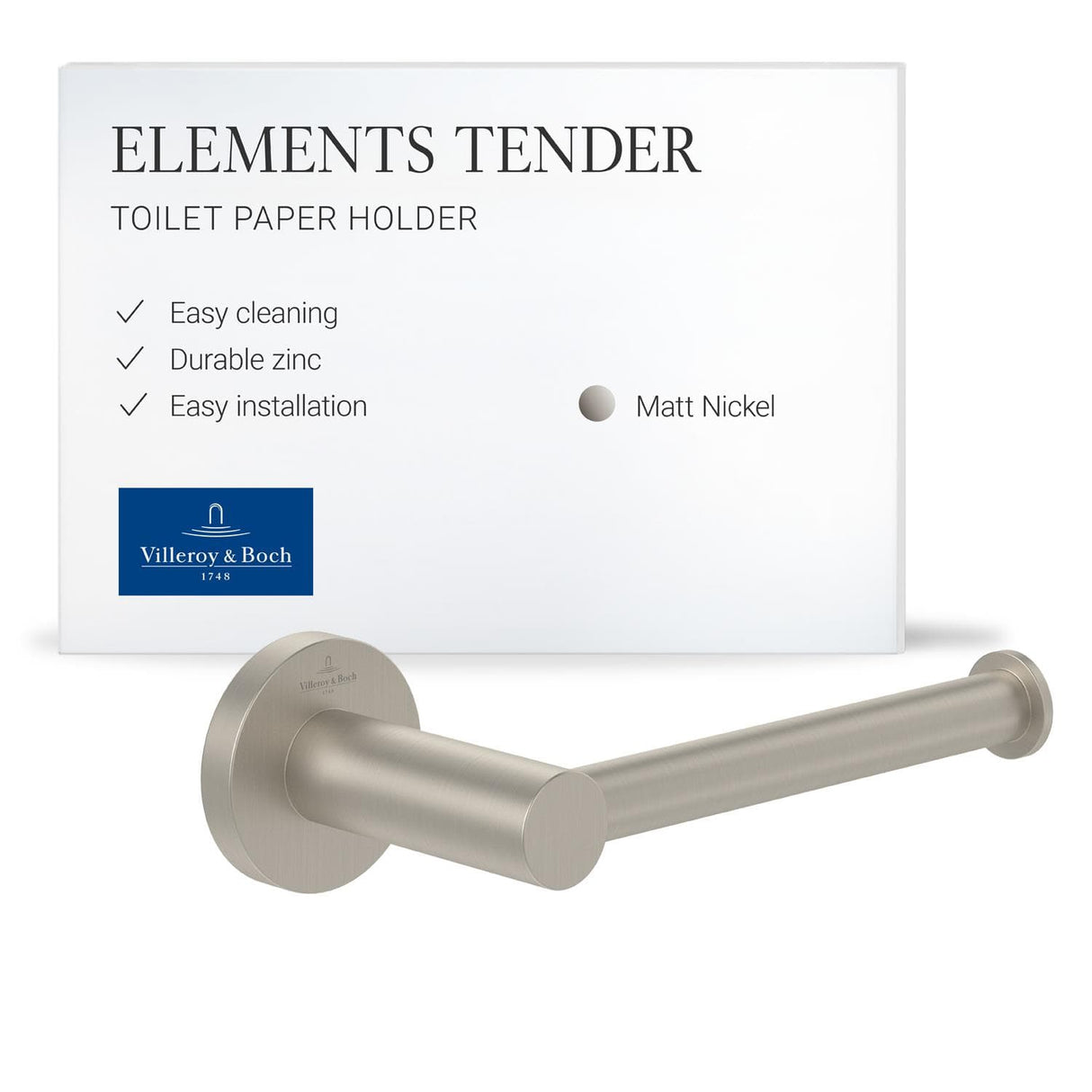 Villeroy & Boch Toilet Roll Holder Villeroy & Boch Elements Tender Toilet Roll Holder