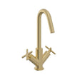 Heritage Mono Basin Tap Brushed Brass Heritage Salcombe Mono Basin Mixer Tap