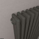 Eastbrook Rivassa Traditional 3 Column Radiator in Matt Anthracite