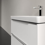 Villeroy & Boch Wall Mounted Vanity Unit Villeroy & Boch Subway 3.0 Wall Hung 600mm Two Drawer Vanity Unit with Basin