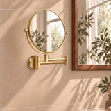 Smedbo Cosmetic and Shaving Mirror Smedbo Outline Round Extendable Magnified Mirror